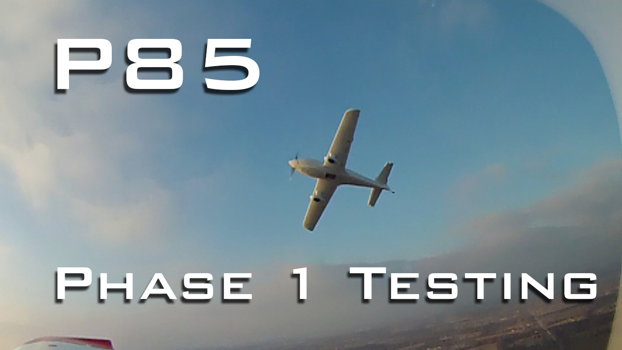 P85 Phase 1 Testing - Spectre Aeronautics